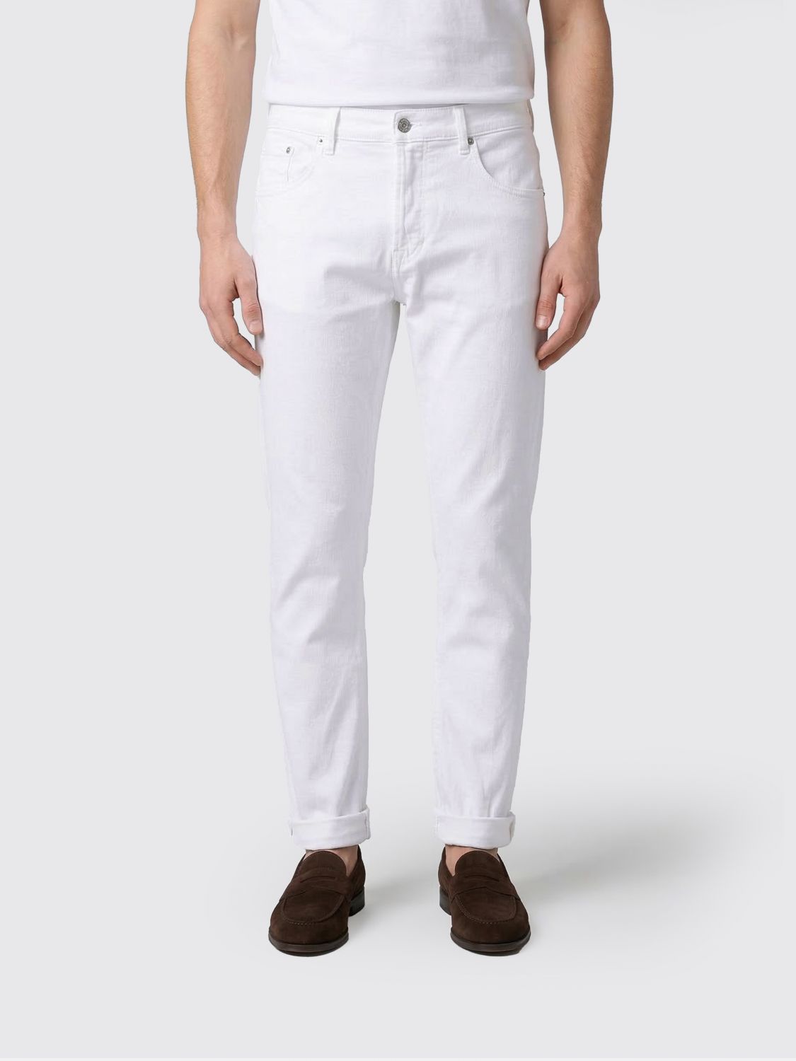 DONDUP Slim Fit Jeans aus Denim