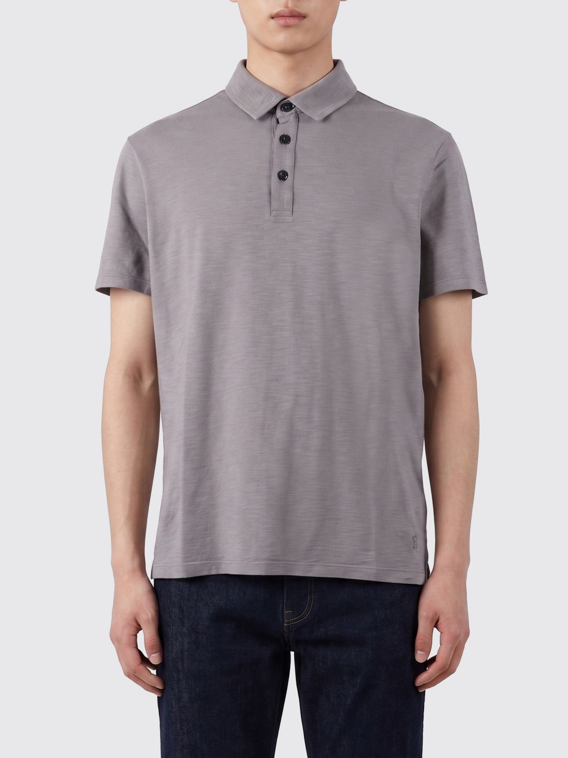 DONDUP Basic Baumwoll-Polohemd