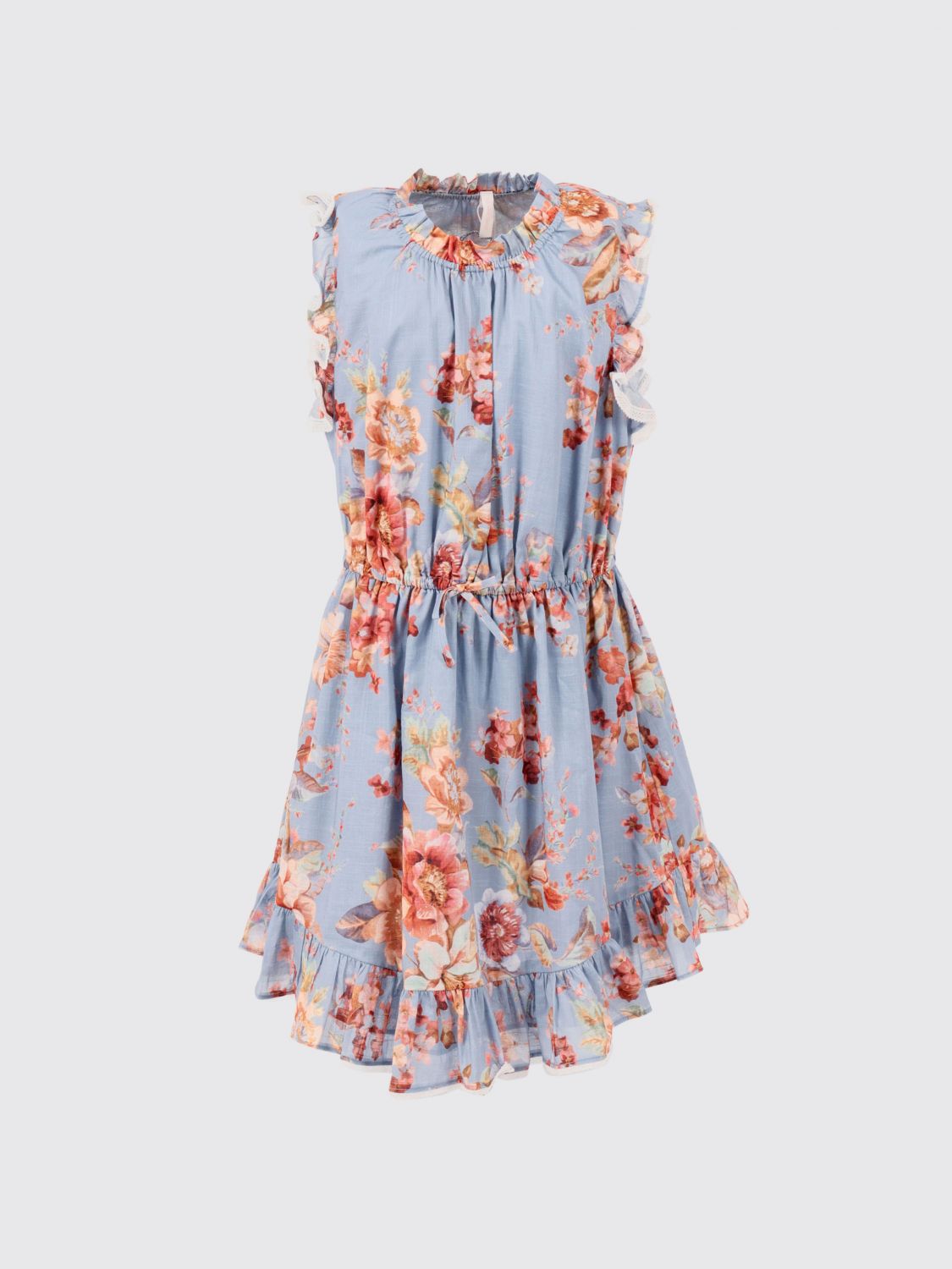 ZIMMERMANN Floral Print Cotton Dress　ZIMMERMANN フローラル プリント コットン ドレス ZIMMERMANN