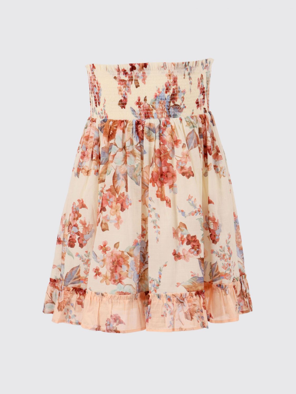 Zimmermann ZIMMERMANN Floral Print Cotton Skirt　ZIMMERMANN フローラルプリントコットンスカート