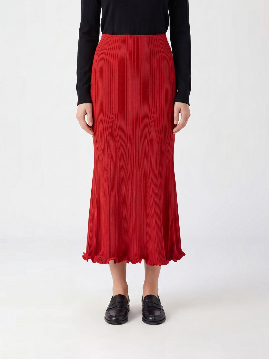 SELF-PORTRAIT Skirt Woman color Red
