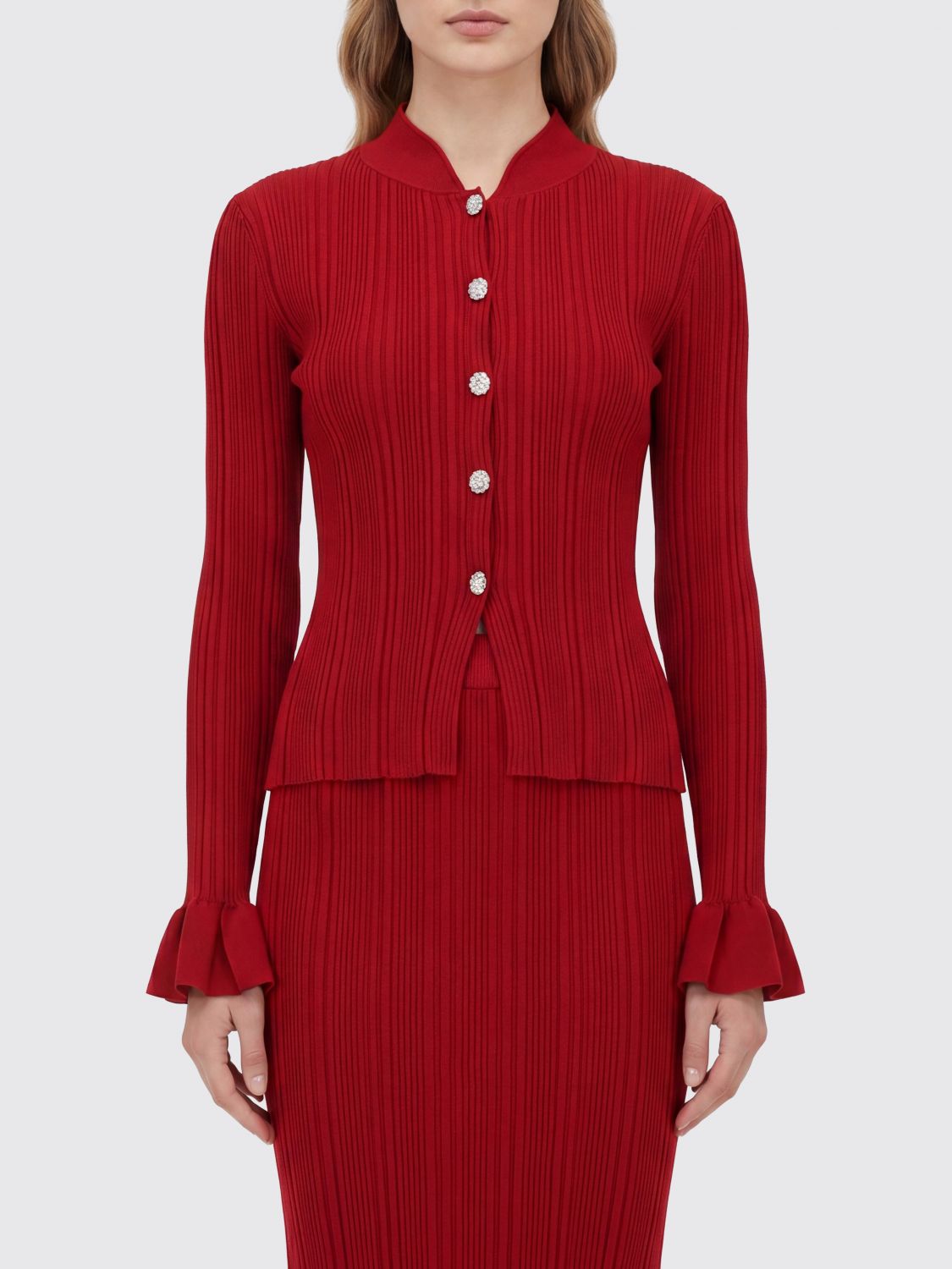 SELF-PORTRAIT Sweater Woman color Red