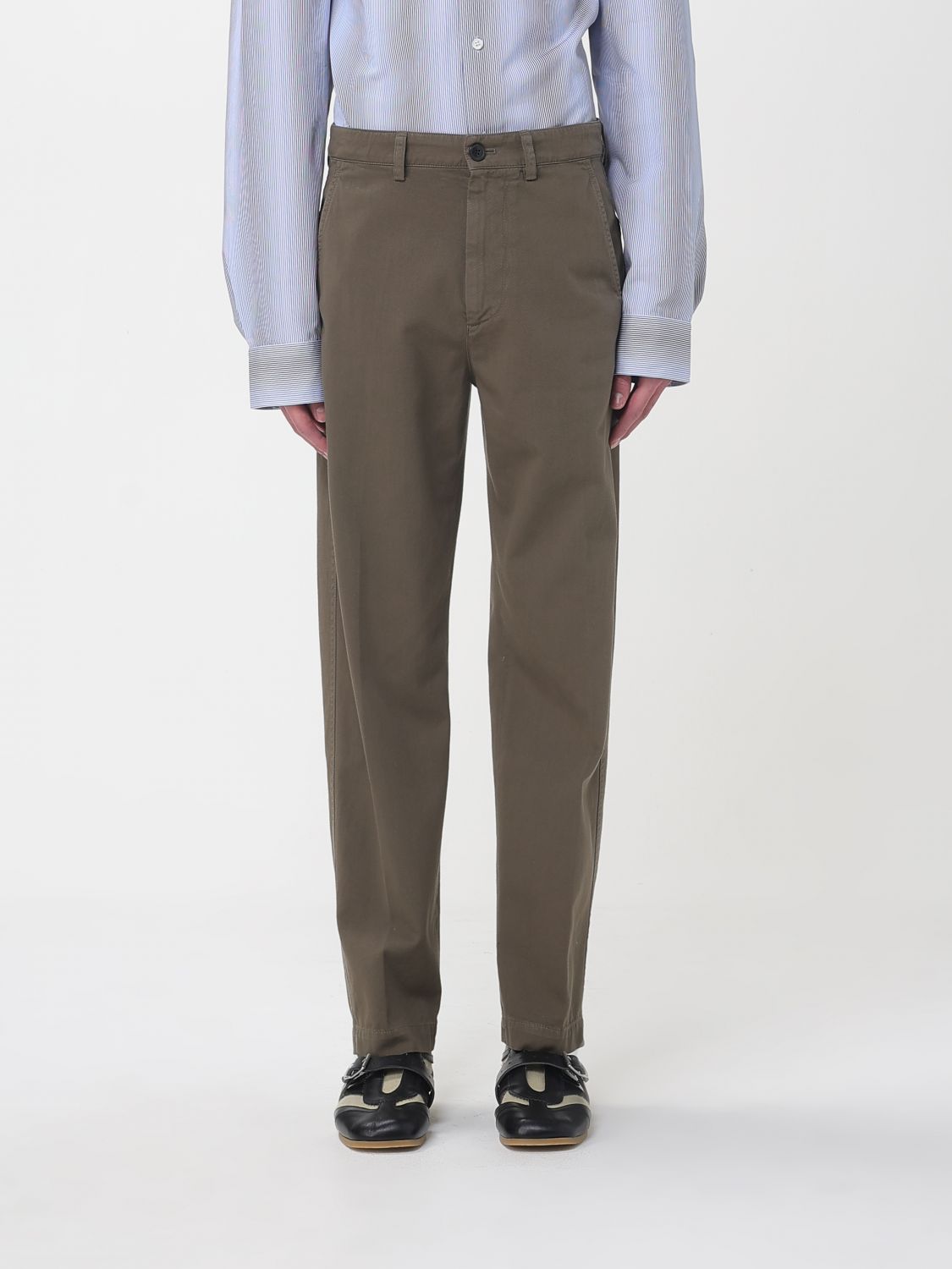 Pantaloni DRIES VAN NOTEN Uomo colore Marrone