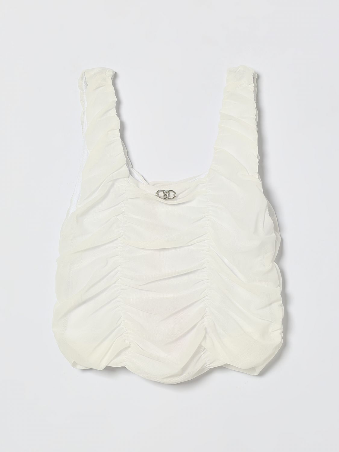 LIU JO Gerafftes Polyester-Top