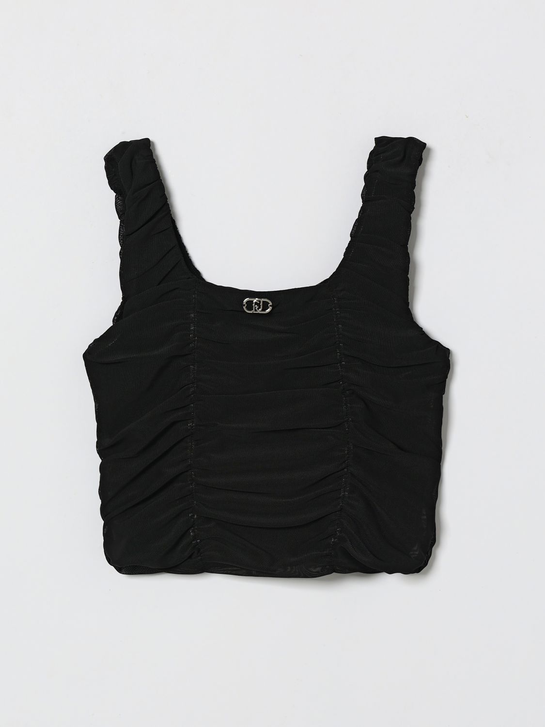 LIU JO Gerafftes Polyester-Top