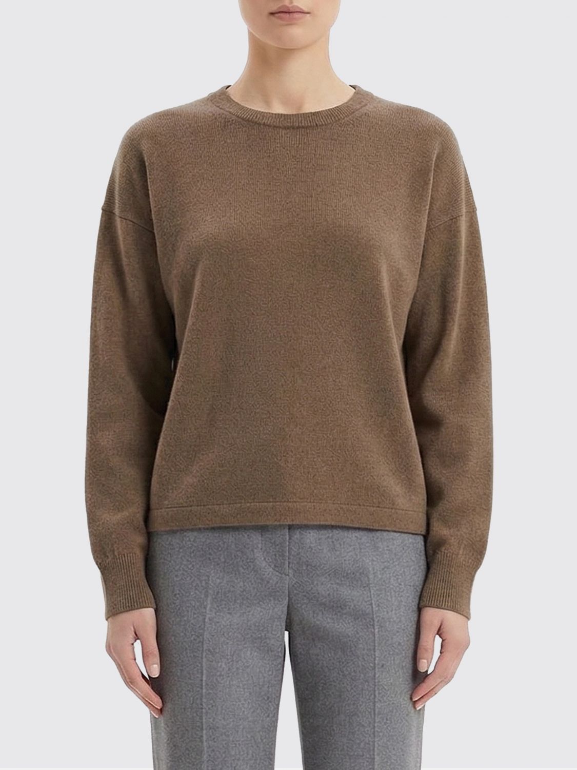 'S Max Mara Rundhals-Pullover aus Schurwolle und Kaschmir Max Mara