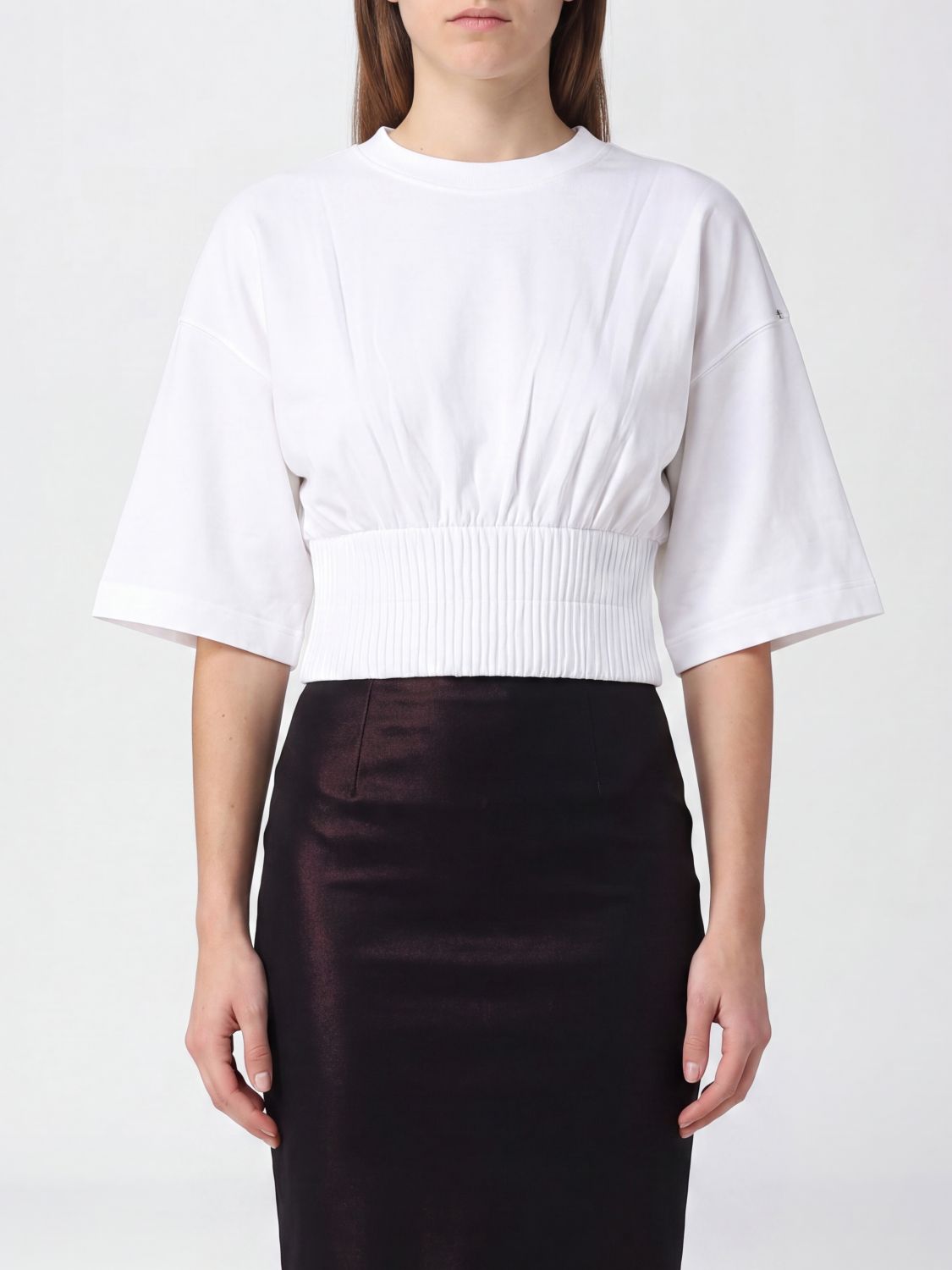 SPORTMAX Cotton Crew Neck T-Shirt