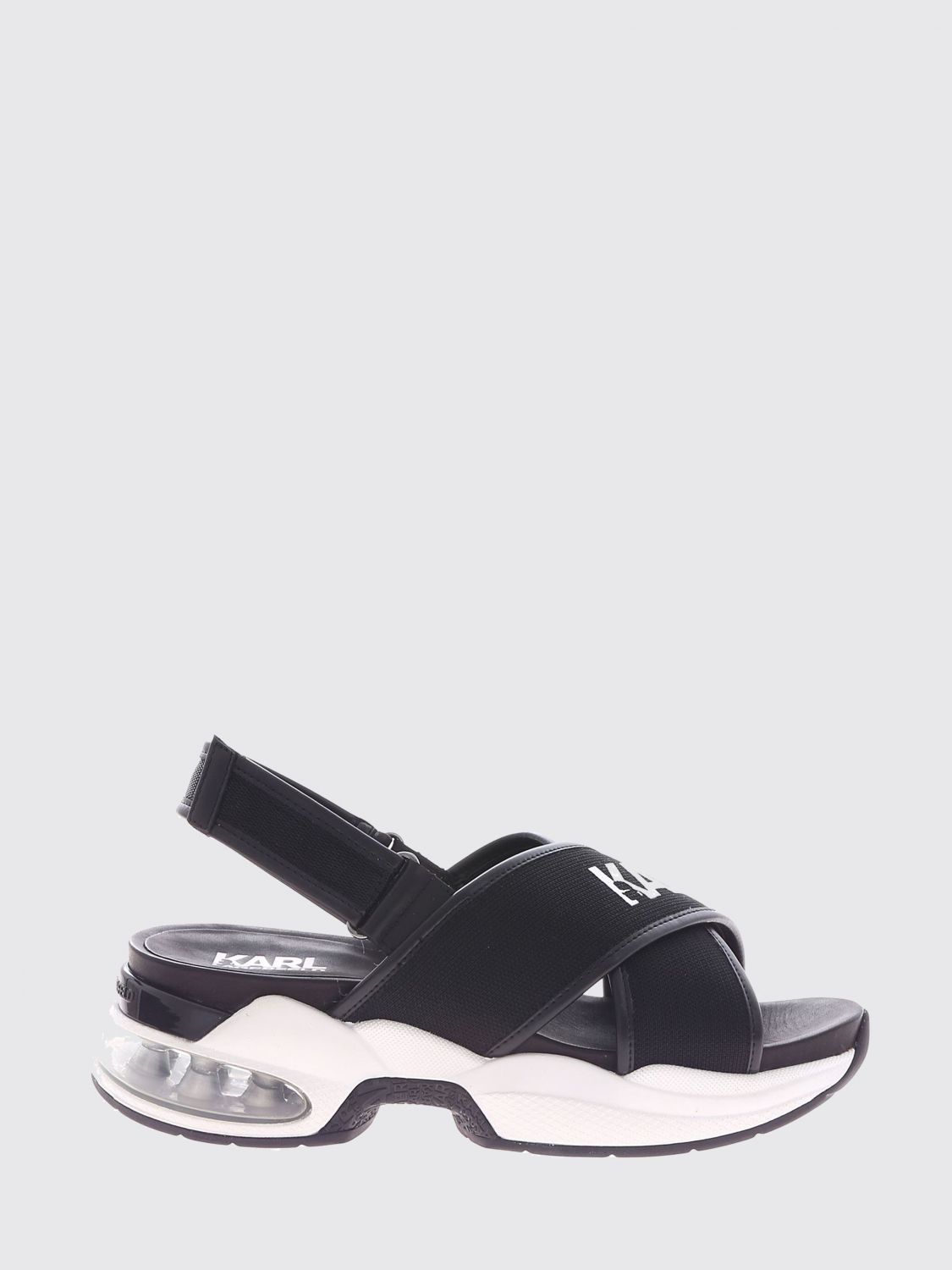 KARL LAGERFELD Sandali Con Tacco Donna colore Nero