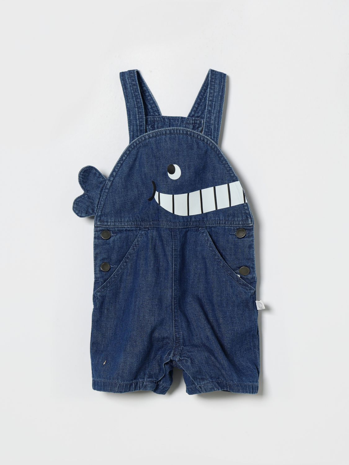 Stella McCartney STELLA MCCARTNEY KIDS Overalls in Cotton Denim　STELLA MCCARTNEY KIDS オーバーオール (コットン デニム)