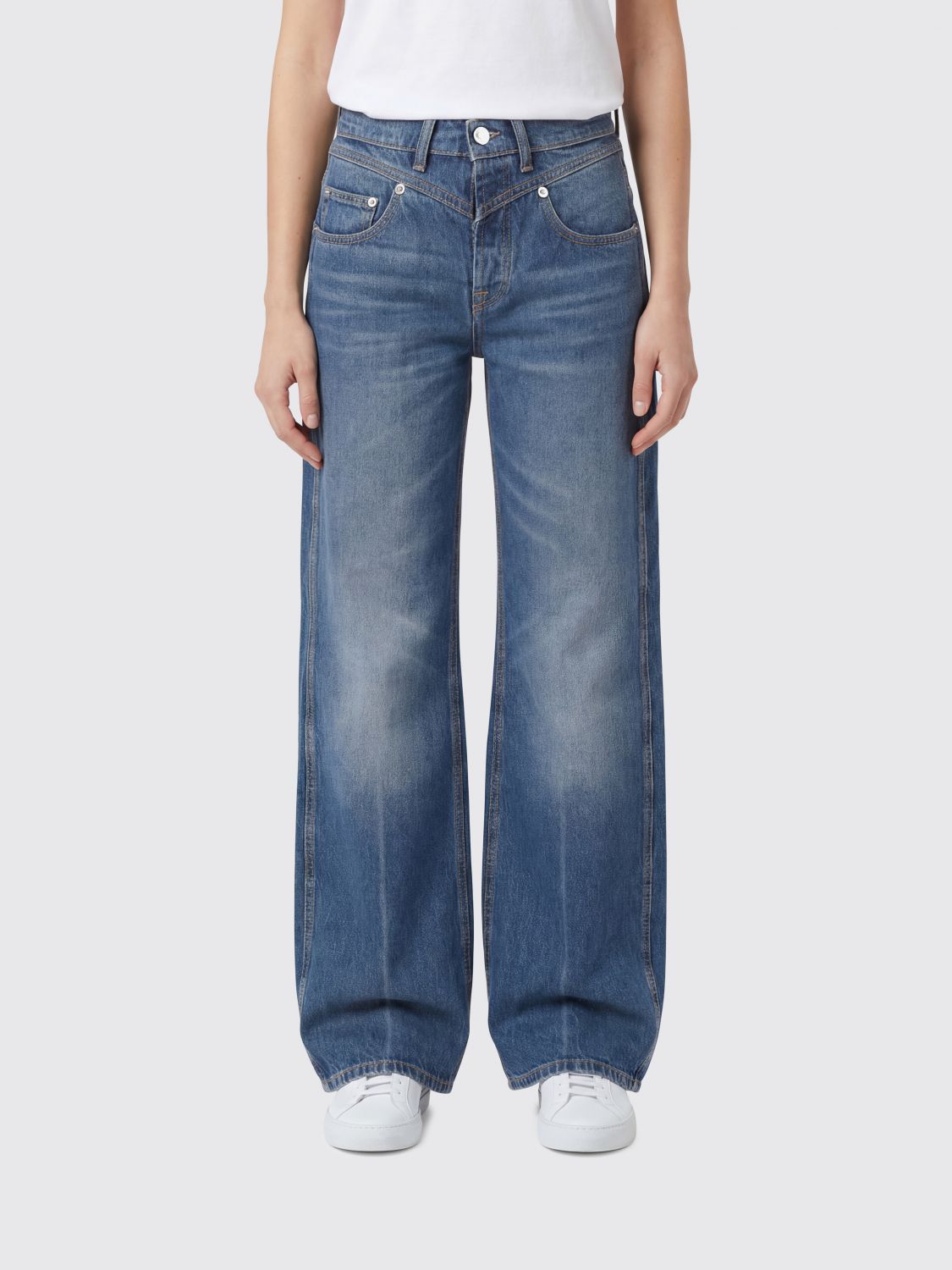Armarium Wide-Leg Jeans in Denim