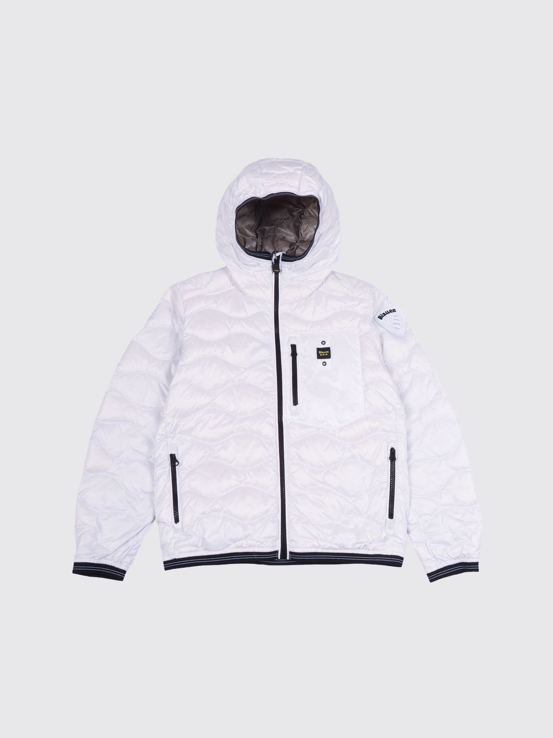 BLAUER Piumino trapuntato in nylon imbottito