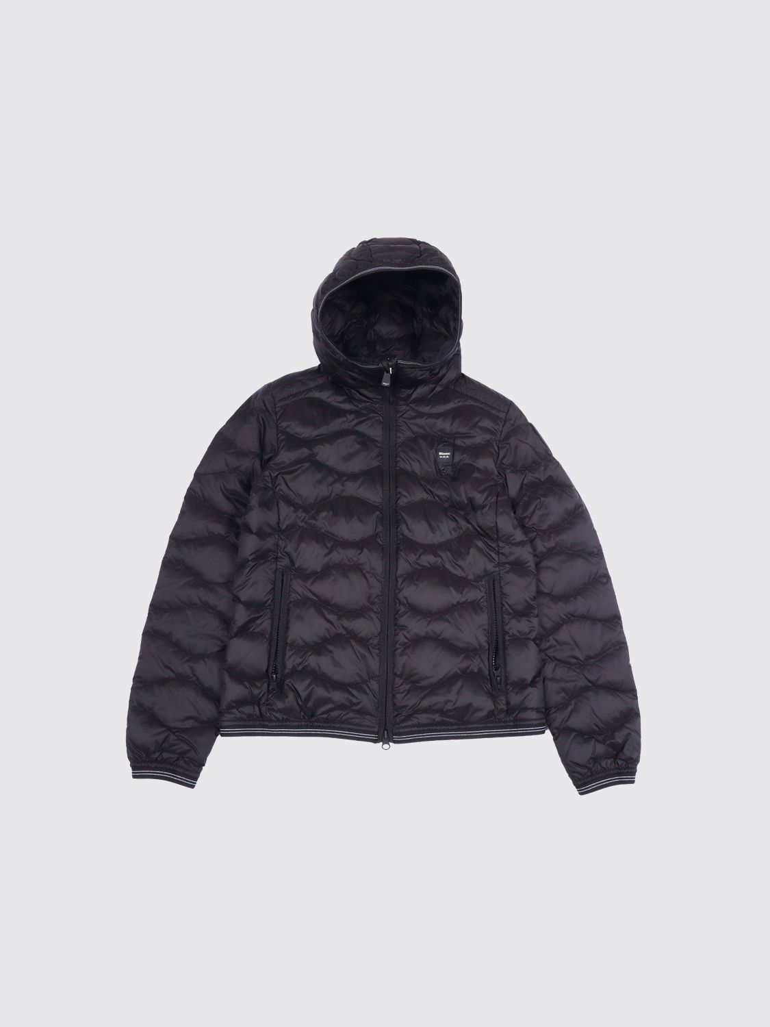 BLAUER Daunenjacke aus wattiertem Nylon