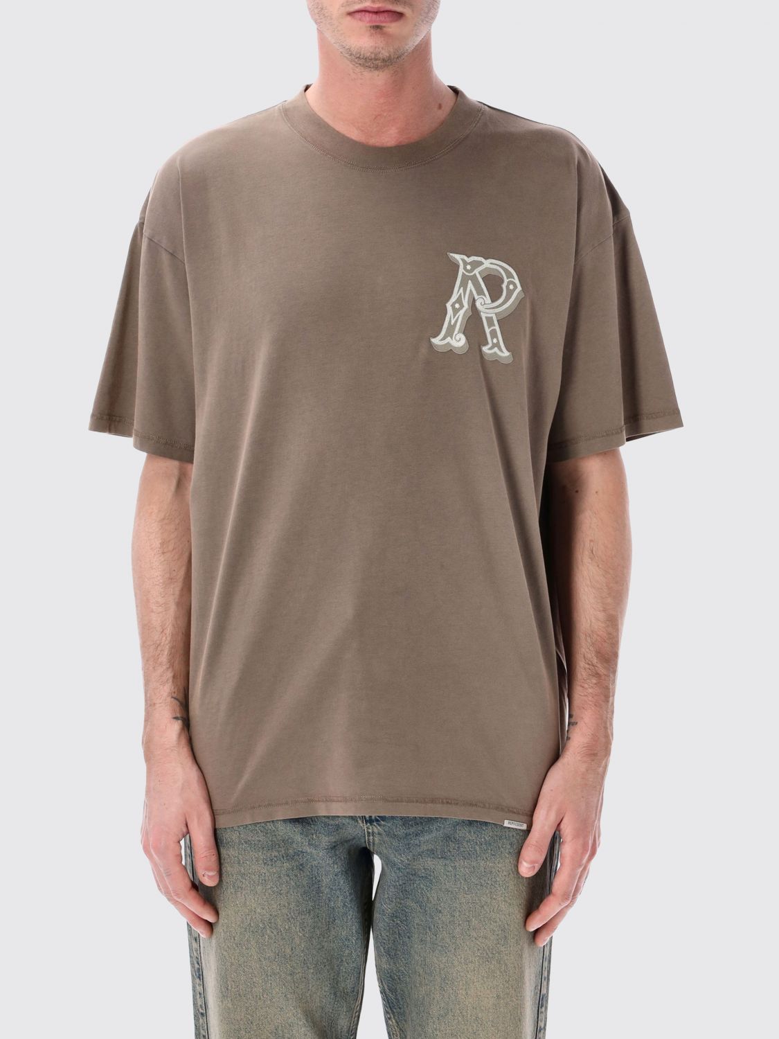 REPRESENT Baumwoll-T-Shirt mit Monogramm