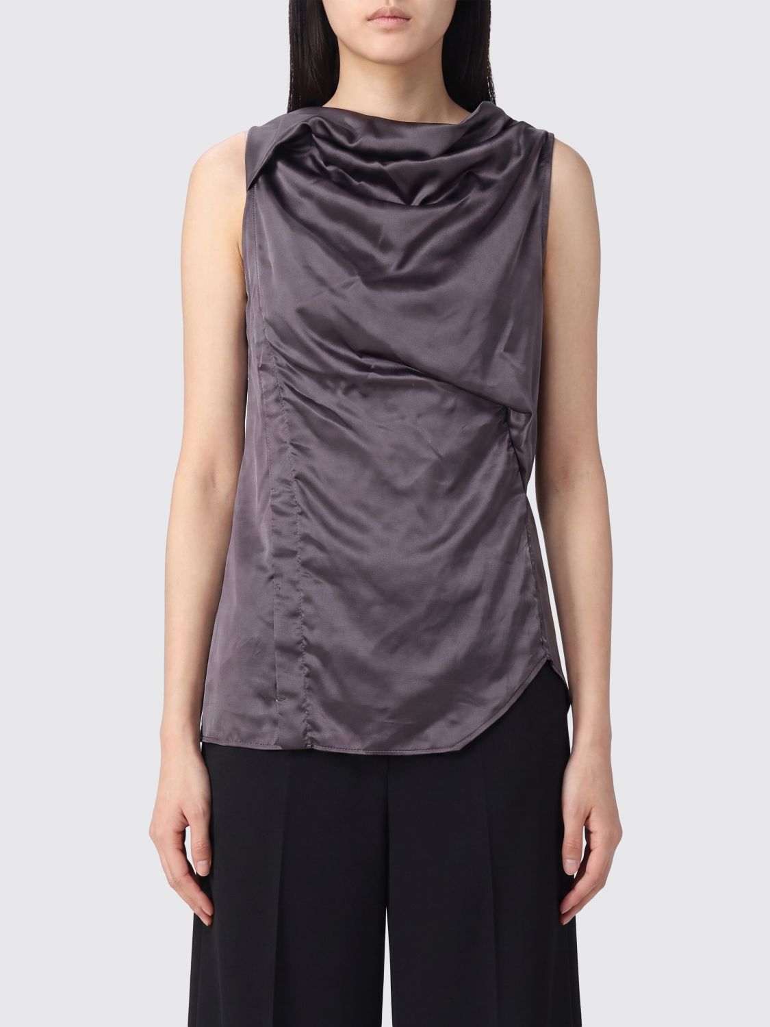 RICK OWENS Cupro Top