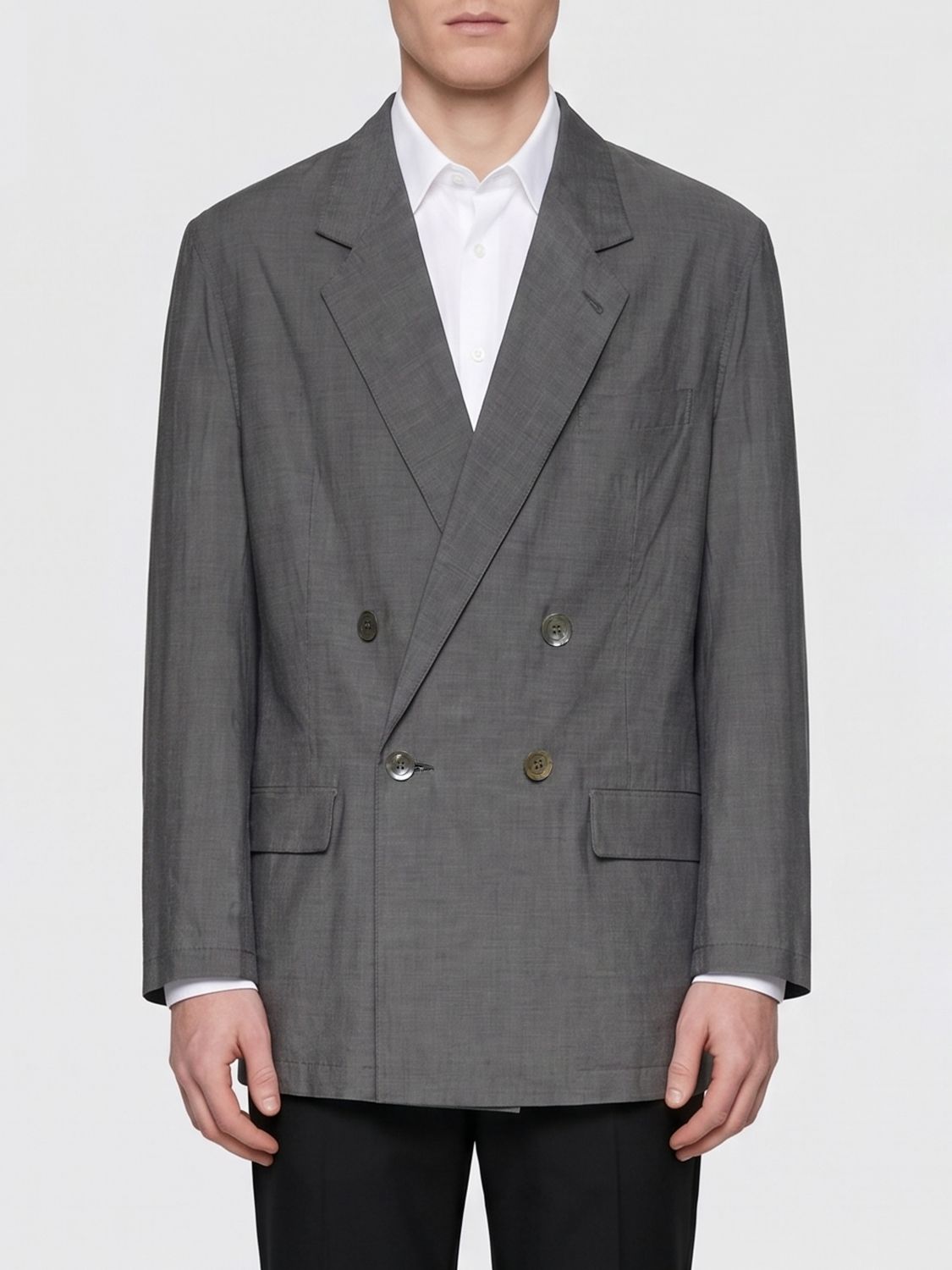 Magliano Double-Breasted Cotton Blazer
