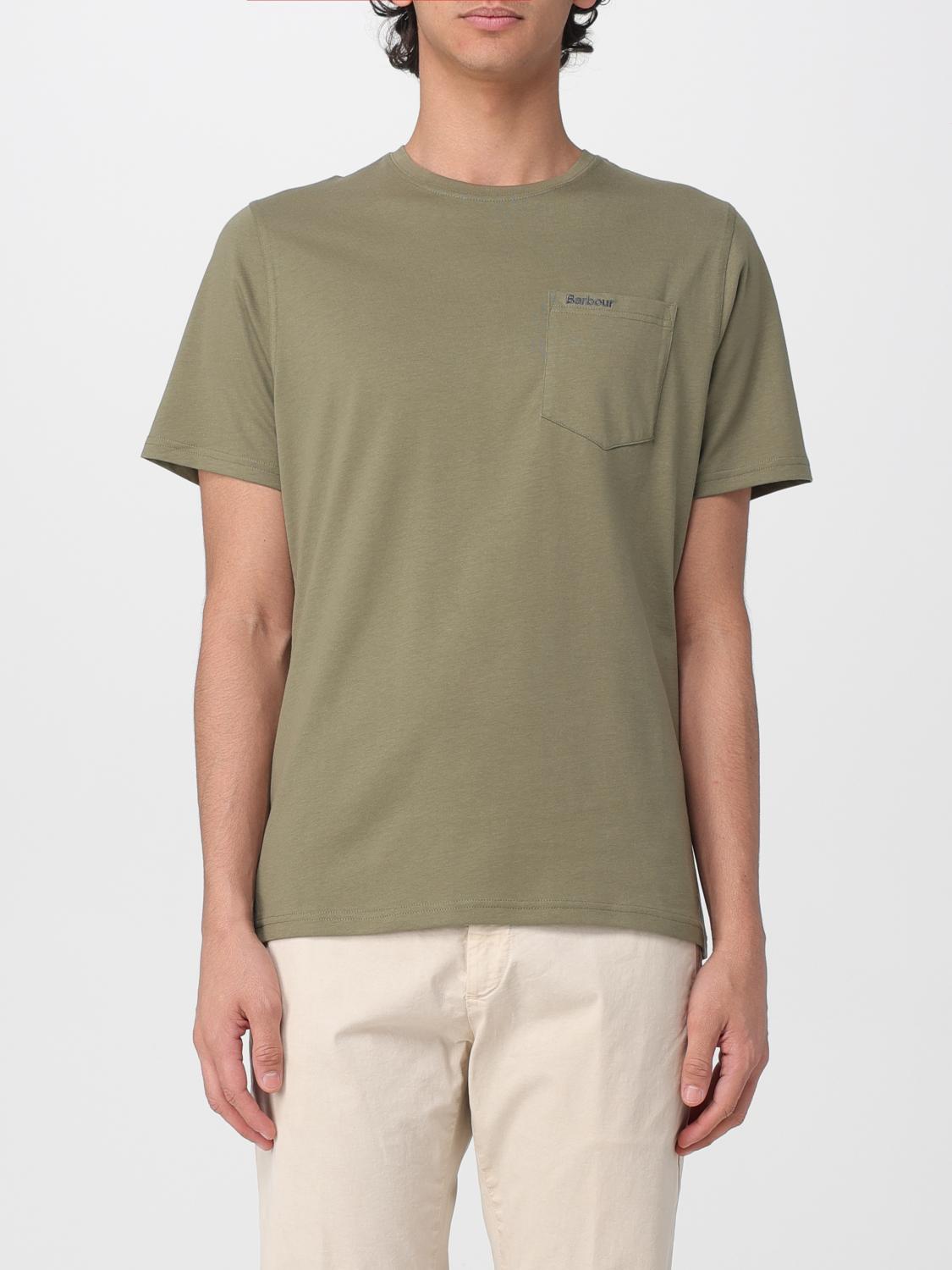 BARBOUR Basic Baumwoll-T-Shirt