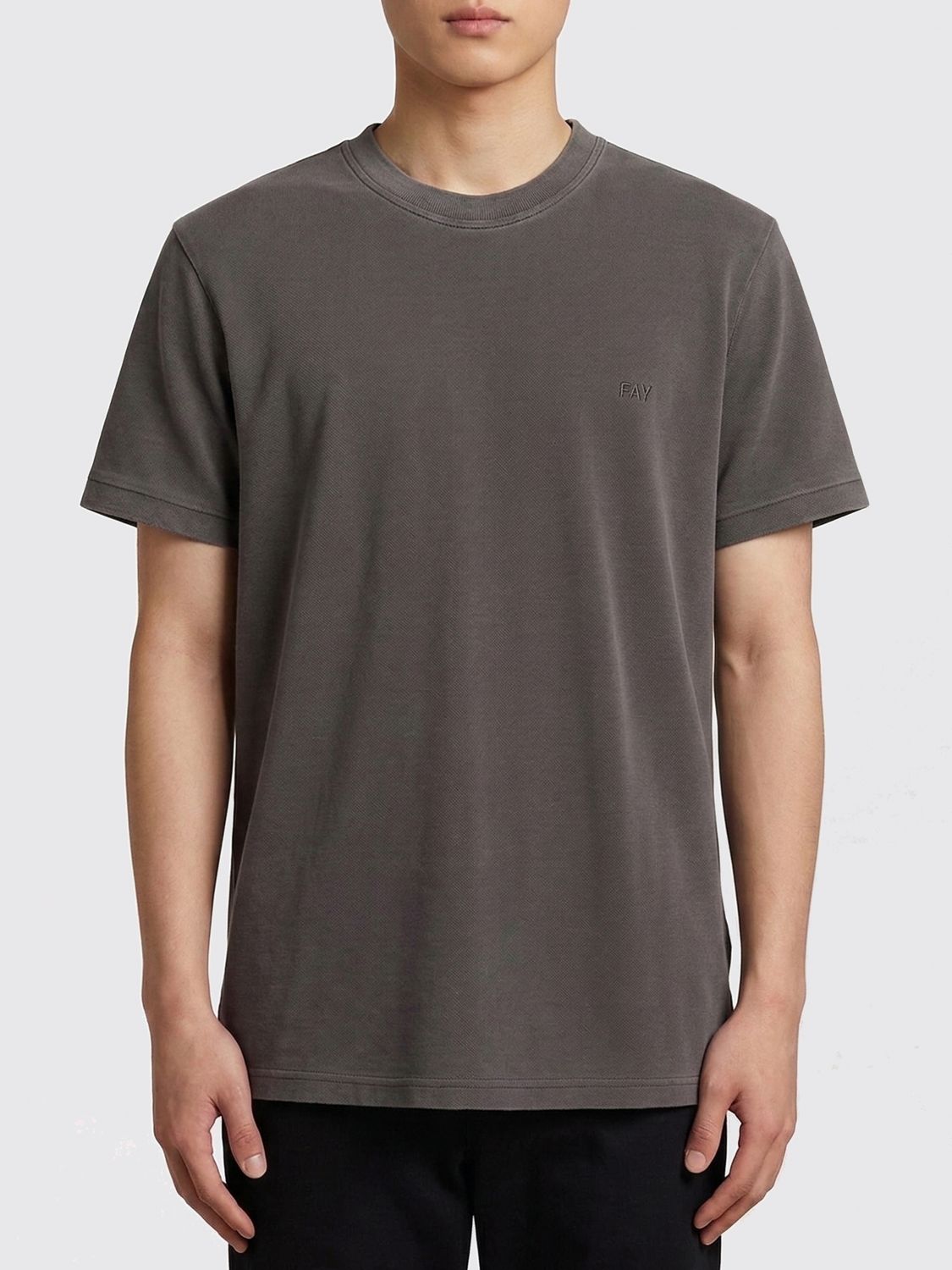 FAY Basic Baumwoll-T-Shirt