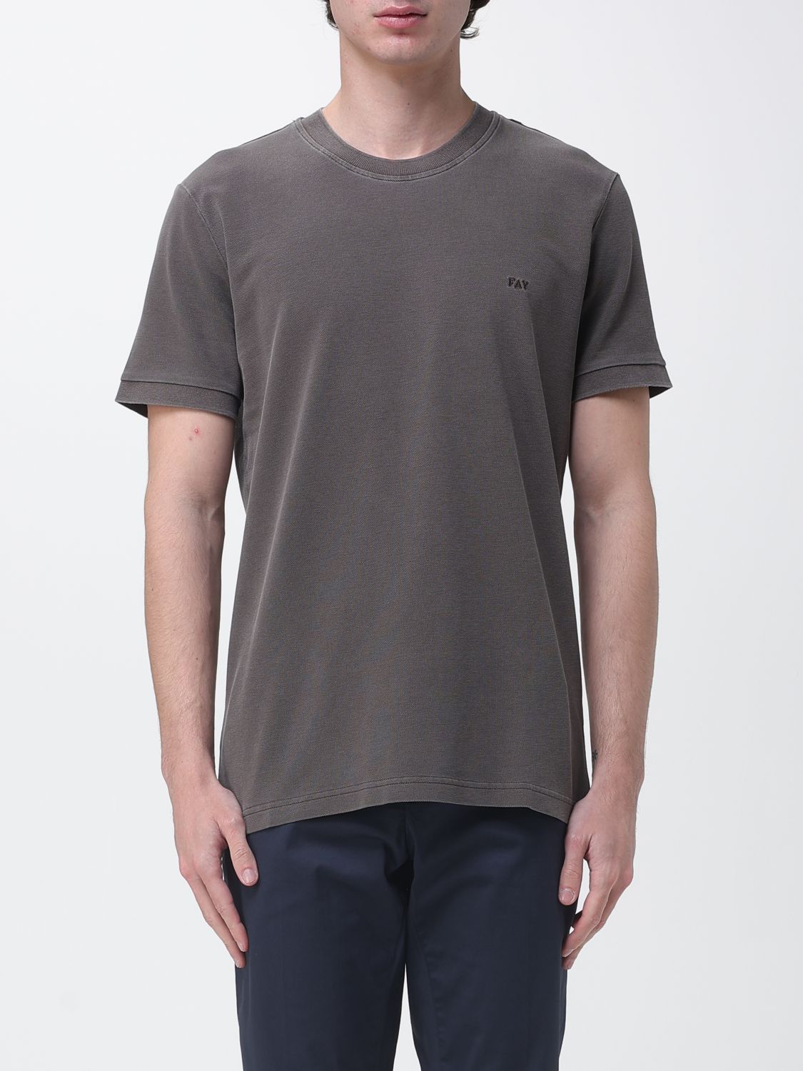 FAY Basic Baumwoll-T-Shirt
