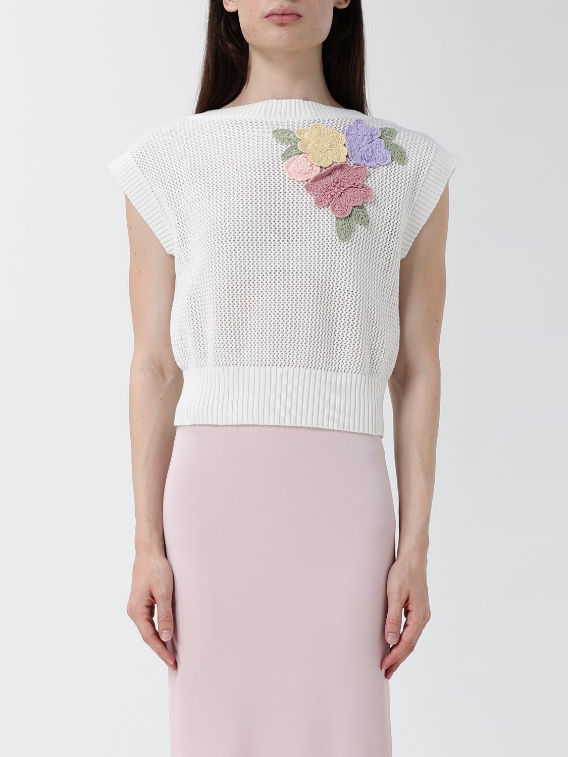 TWINSET Top Donna colore Sabbia