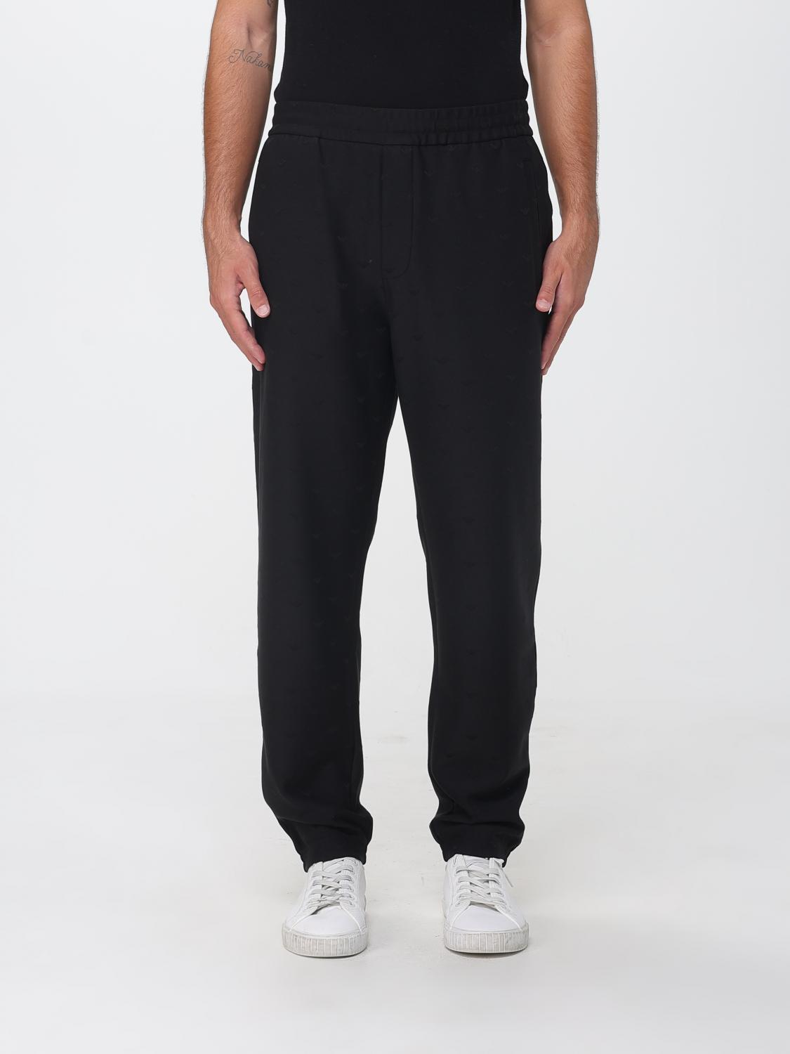 EMPORIO ARMANI Pantaloni jogging in misto cotone