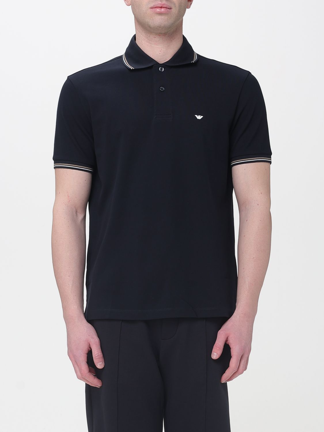 EMPORIO ARMANI Stretch-Baumwoll-Polohemd