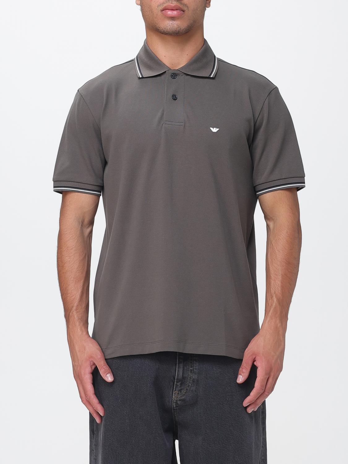 EMPORIO ARMANI Polo in cotone stretch