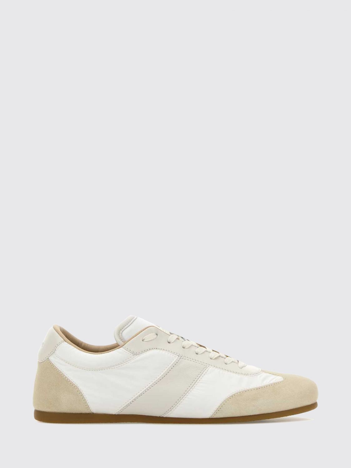 LEMAIRE Leather and Nylon Quilted Soft Sneakers