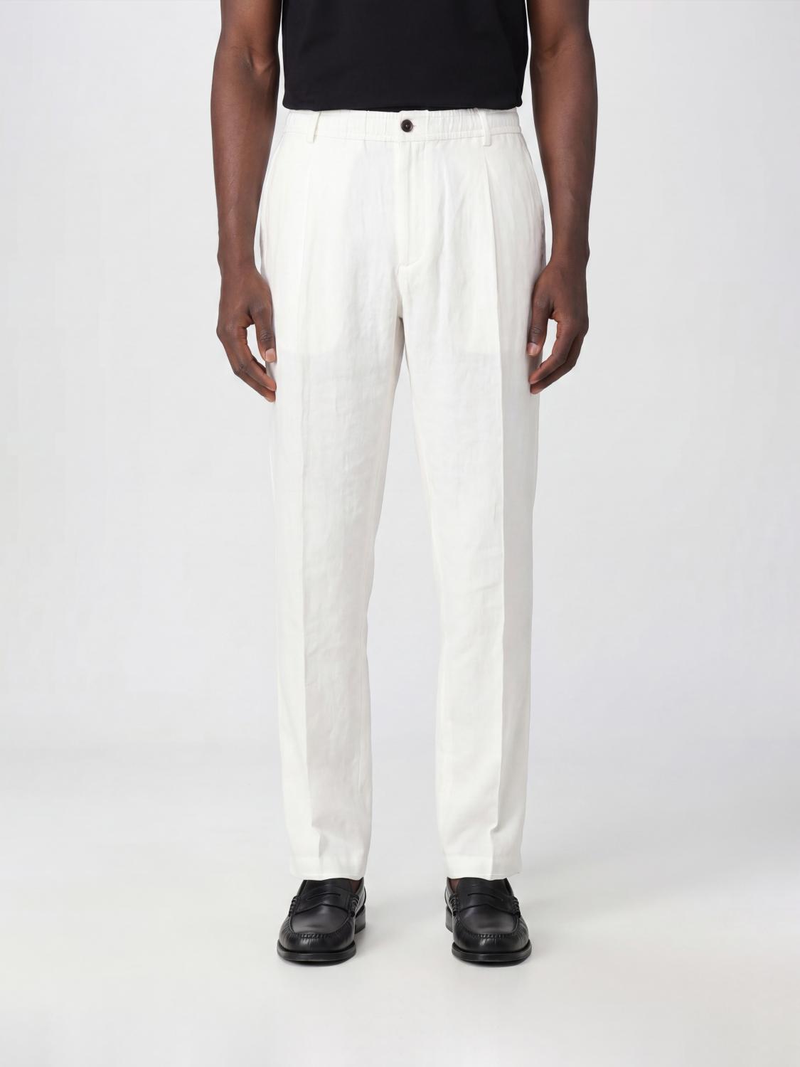 EMPORIO ARMANI Pantaloni Uomo colore Bianco