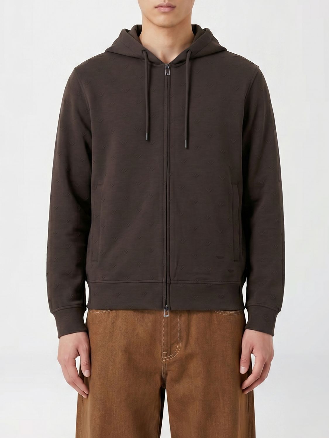 Emporio Armani Cotton Blend Hoodie