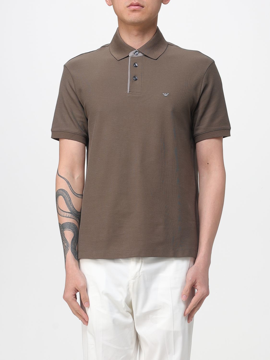 EMPORIO ARMANI Baumwoll-Polohemd