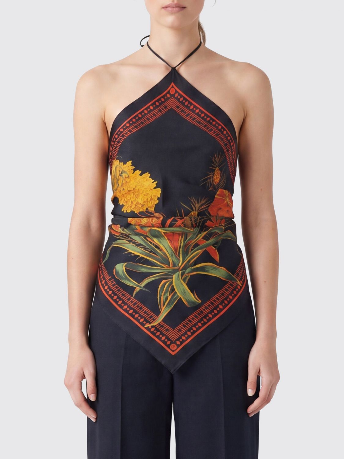 BLUMARINE Top Woman color Multicolor