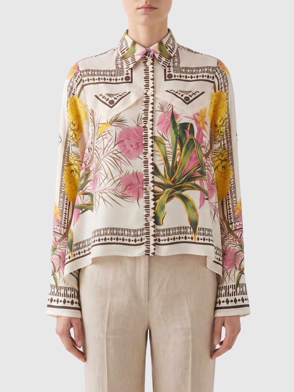 BLUMARINE Shirt Woman color Pink