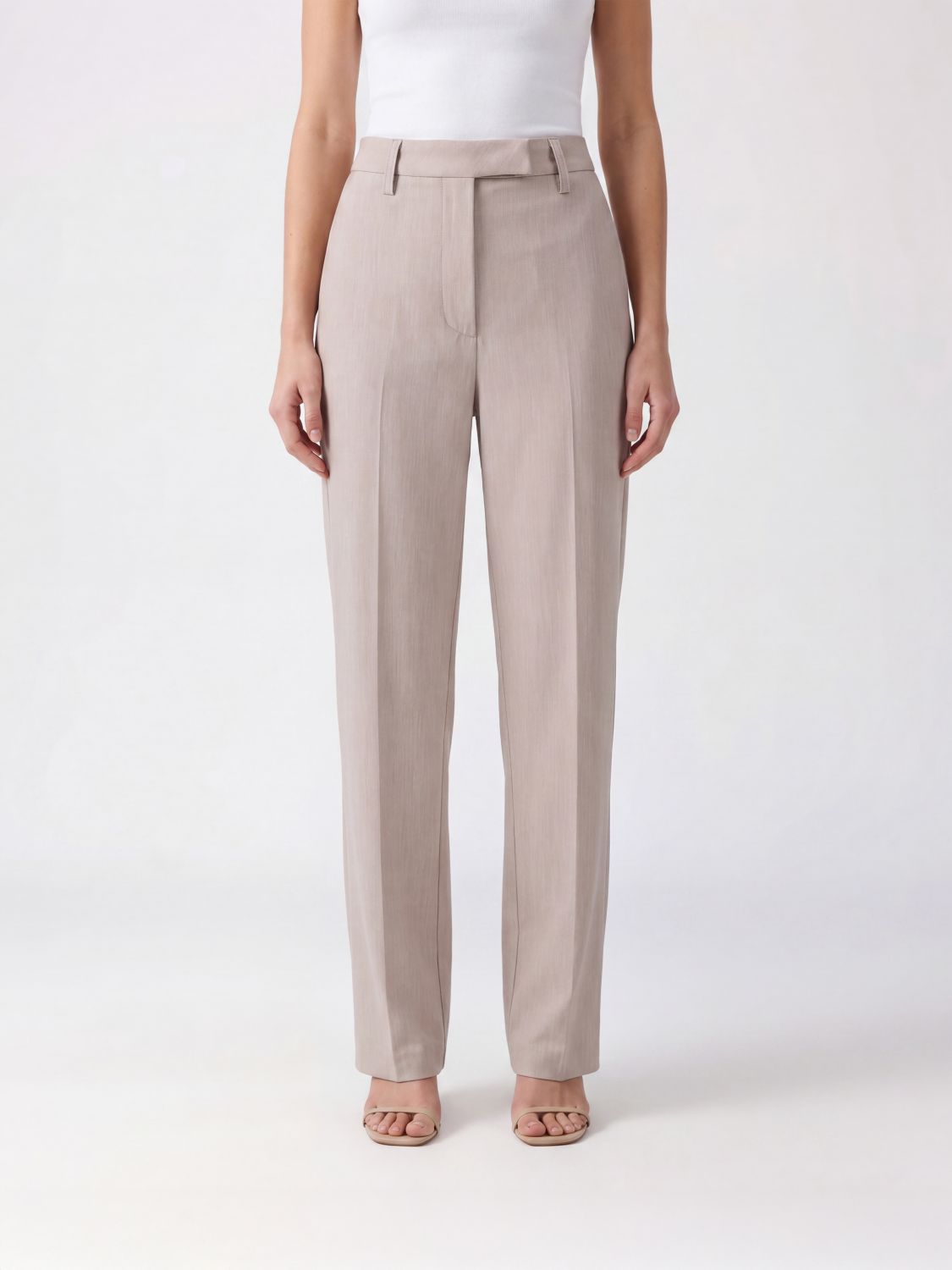 THELATEST Pants Woman color Beige