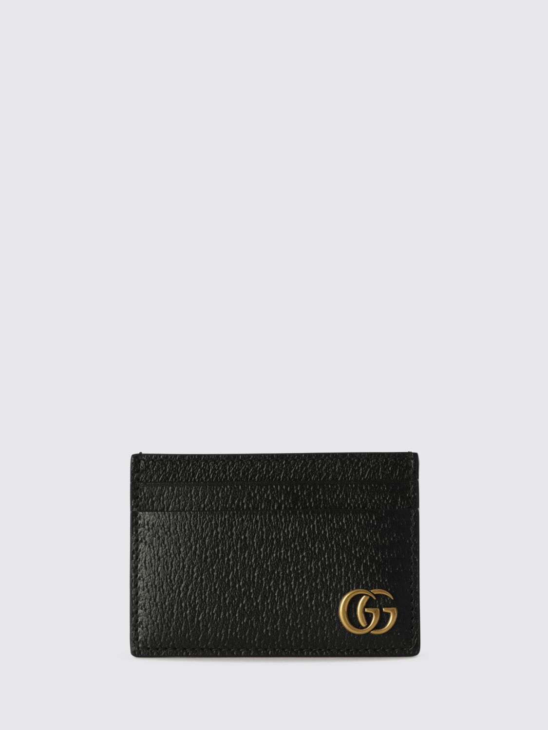 GUCCI GG Marmont Kreditkartenetui aus geprägtem Leder