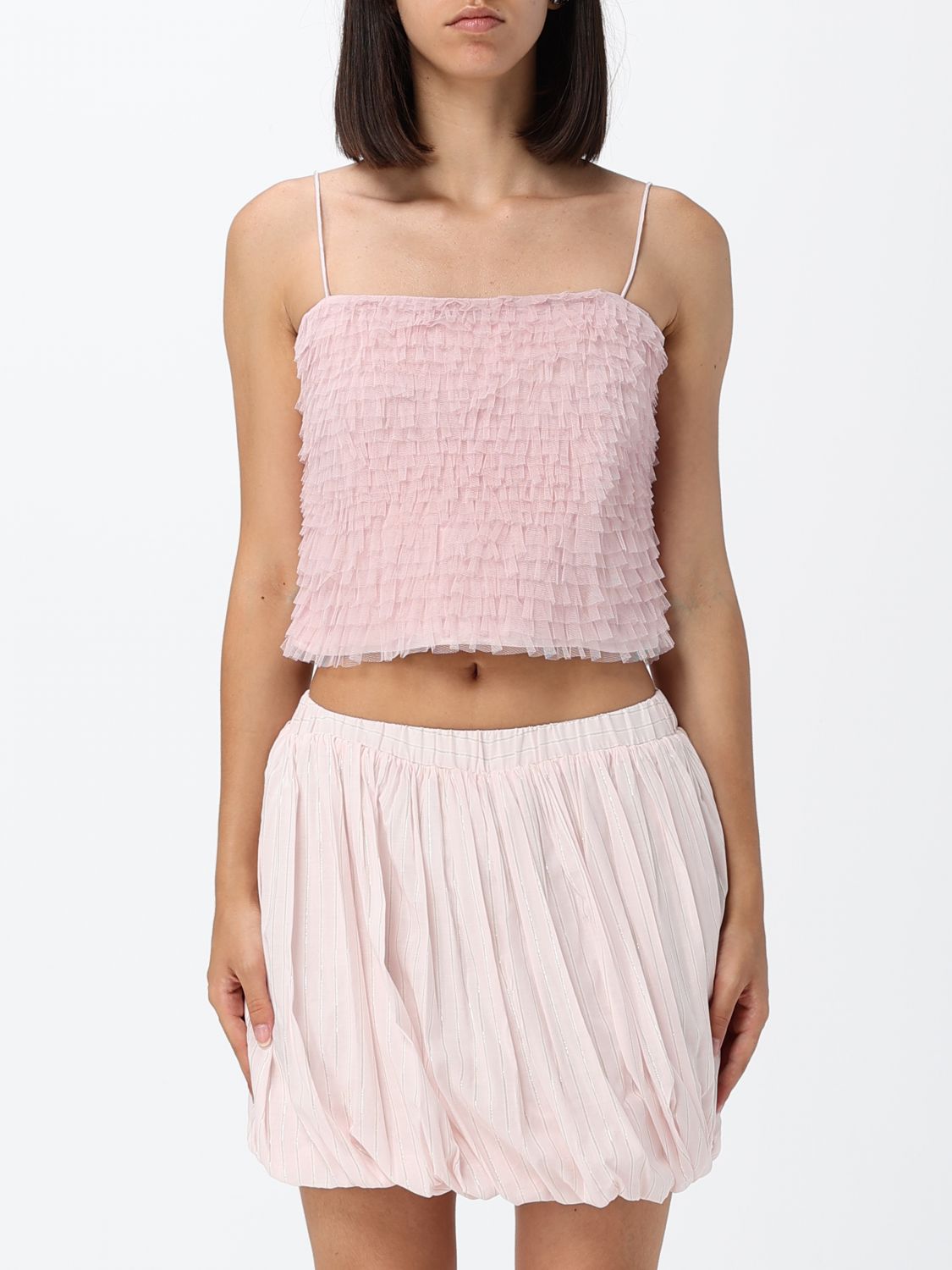 Twinset Top con frange