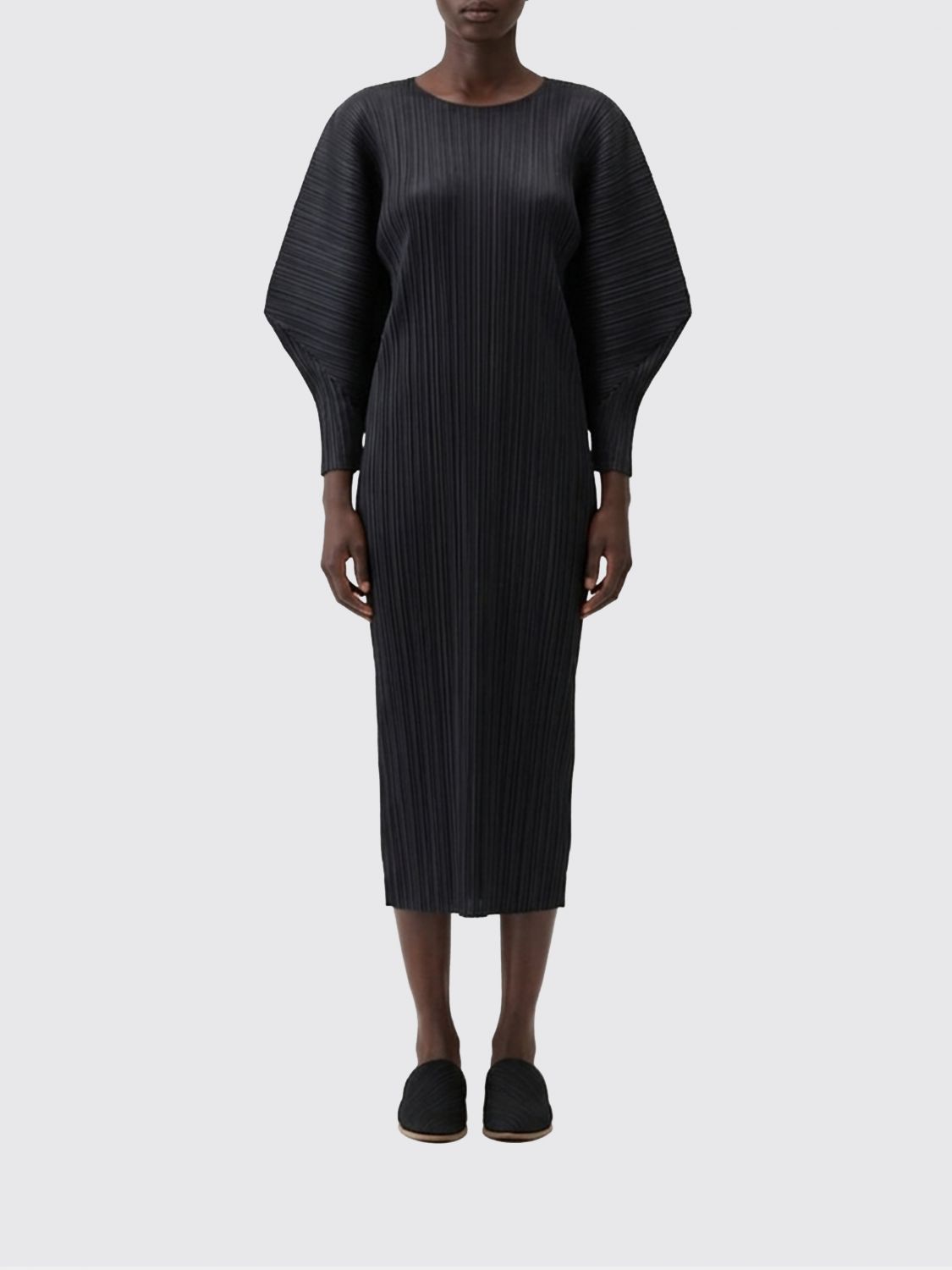 PLEATS PLEASE ISSEY MIYAKE Pleated Crêpe Dress