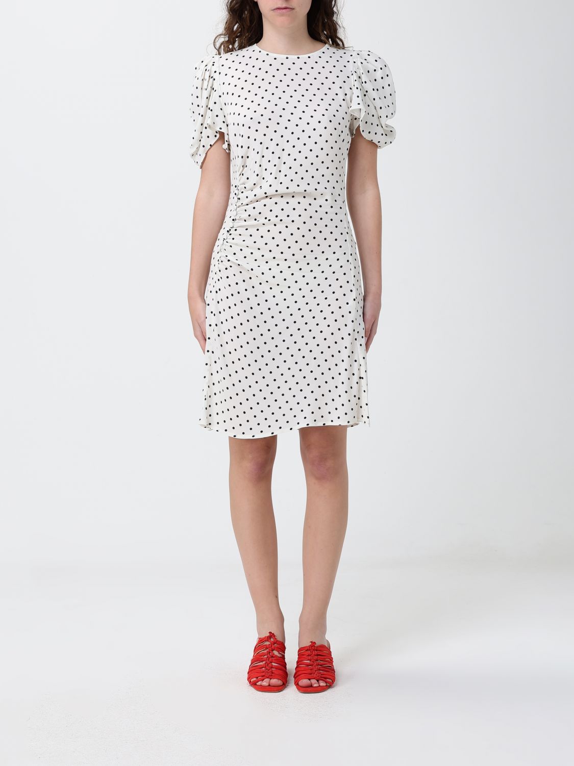 MAR DE MARGARITAS Printed Viscose Mini Dress