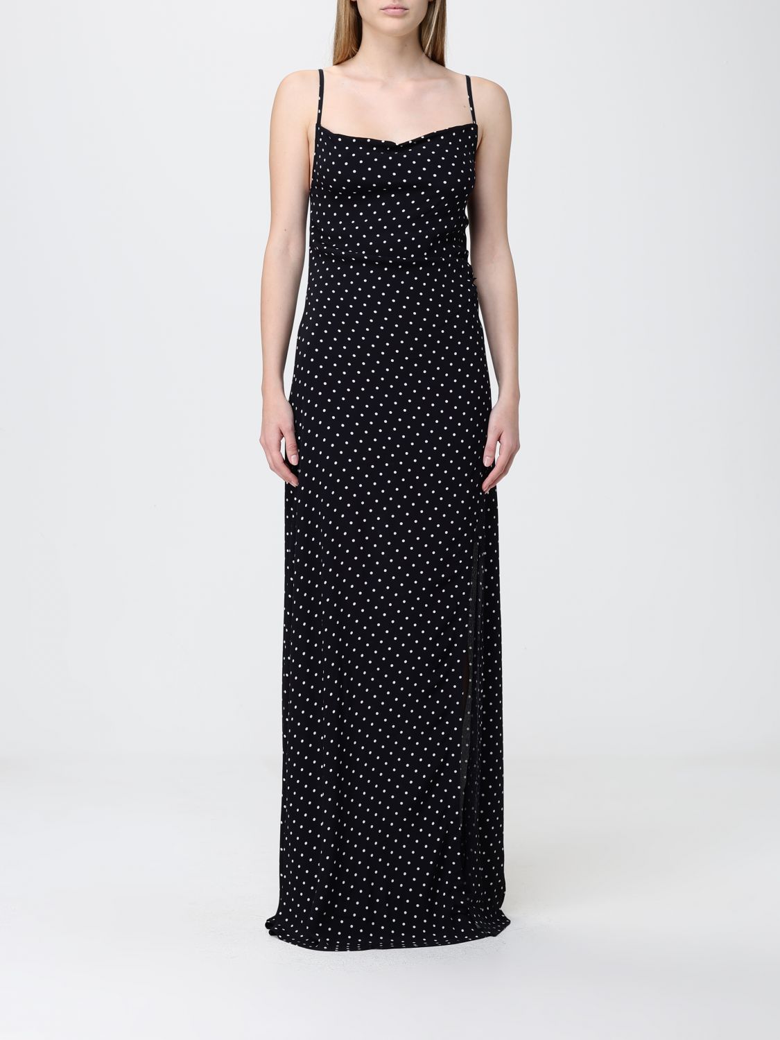 MAR DE MARGARITAS Bedrucktes langes Viskosekleid