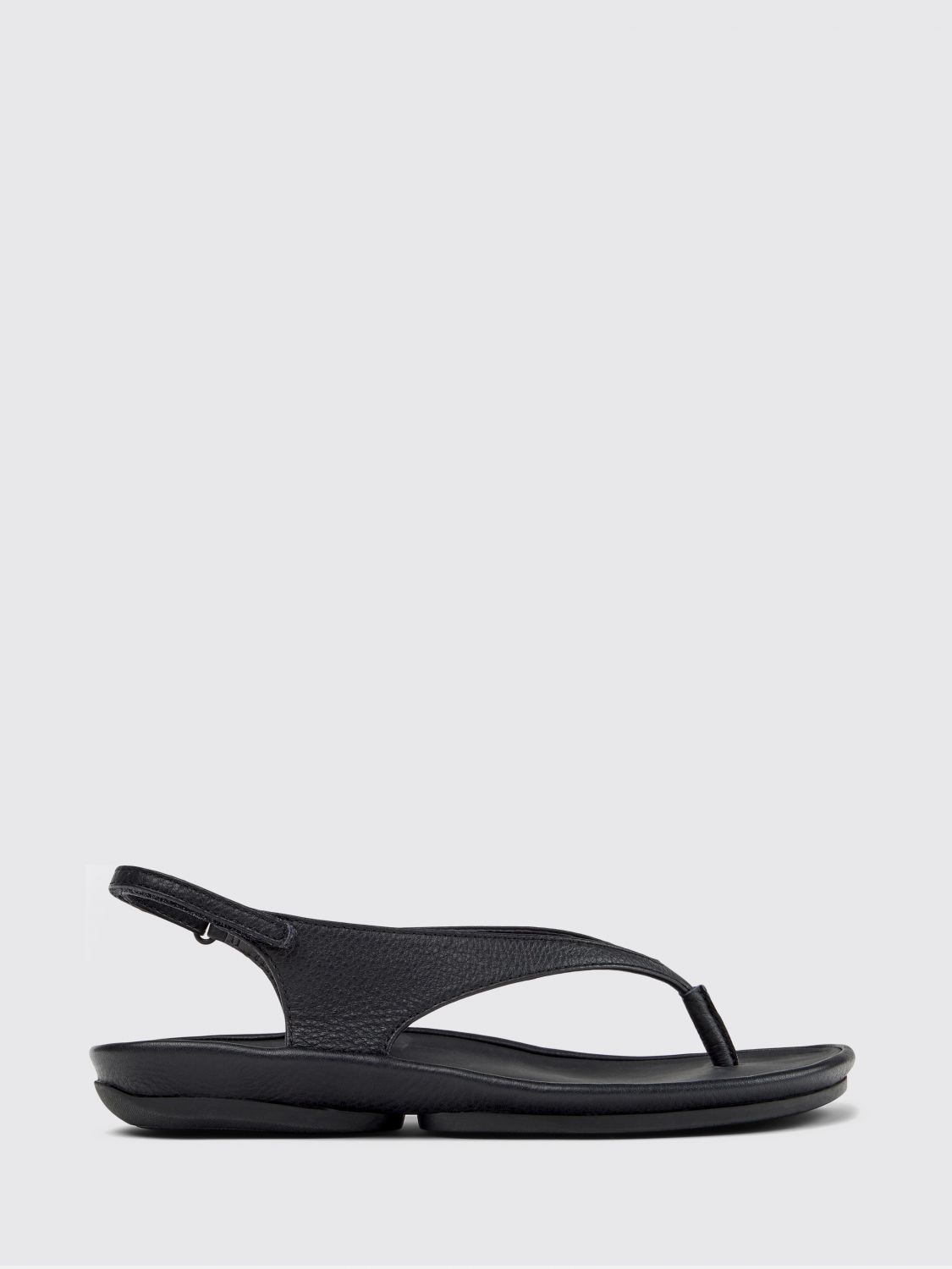 CAMPER Right Isla Grained Leather Sandals