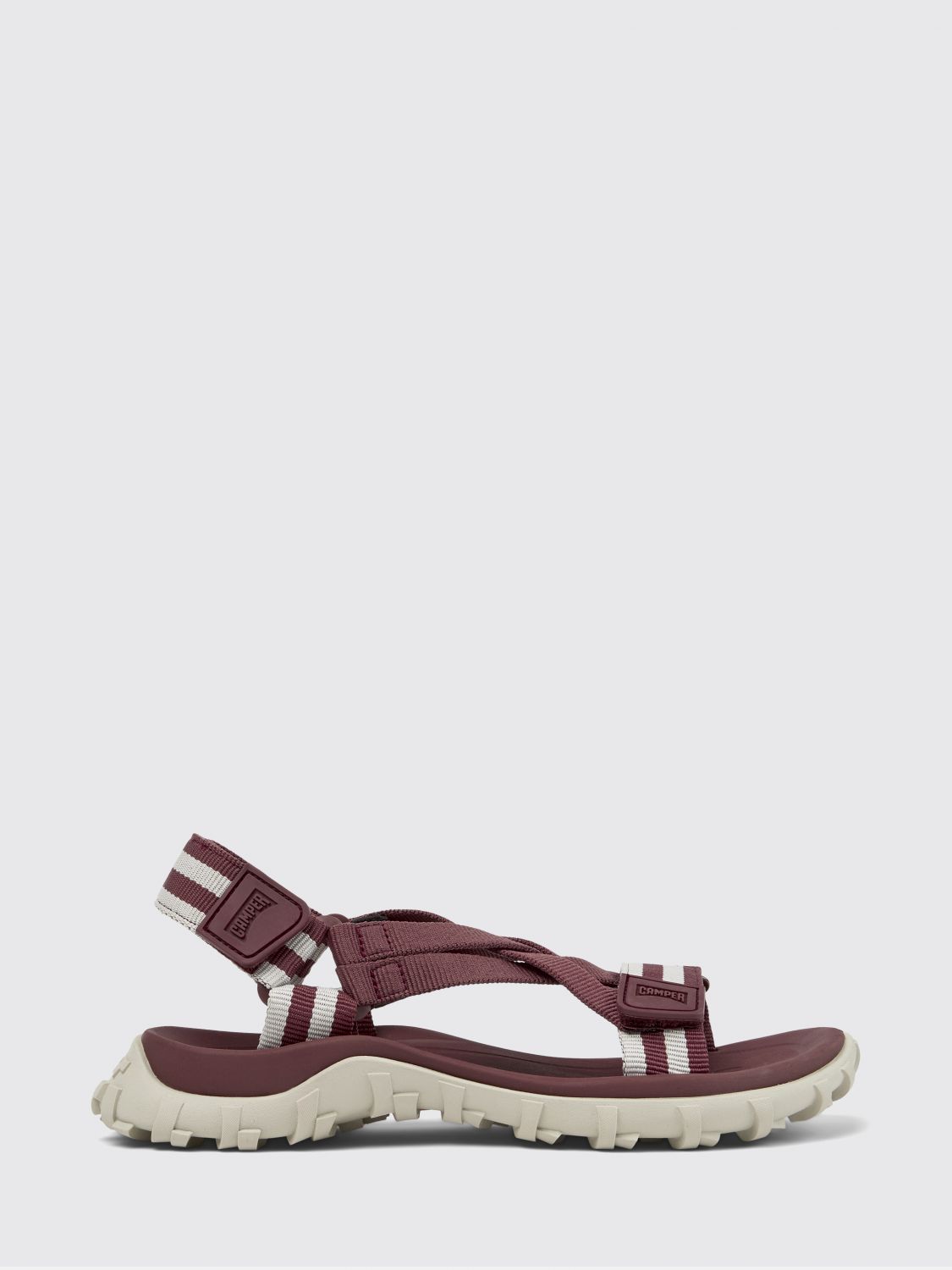 CAMPER Drift Trail Gestreifte Sandalen aus recyceltem Polyester