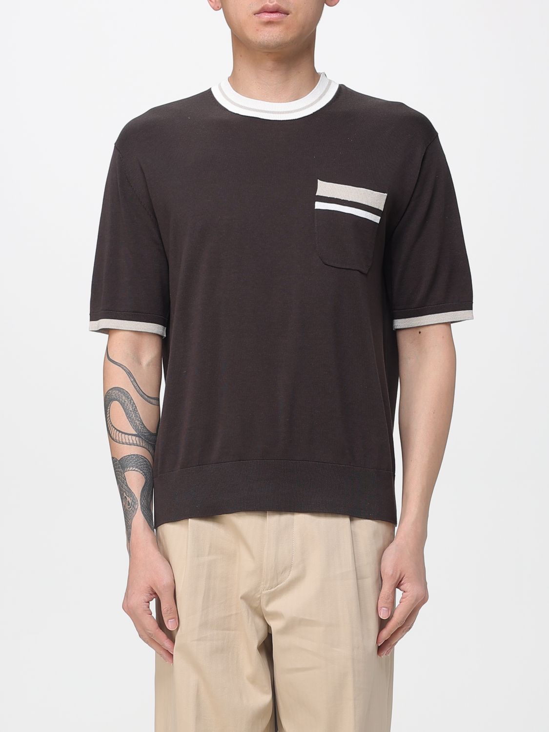 Paolo Pecora Virgin Wool Crew-Neck Pullover