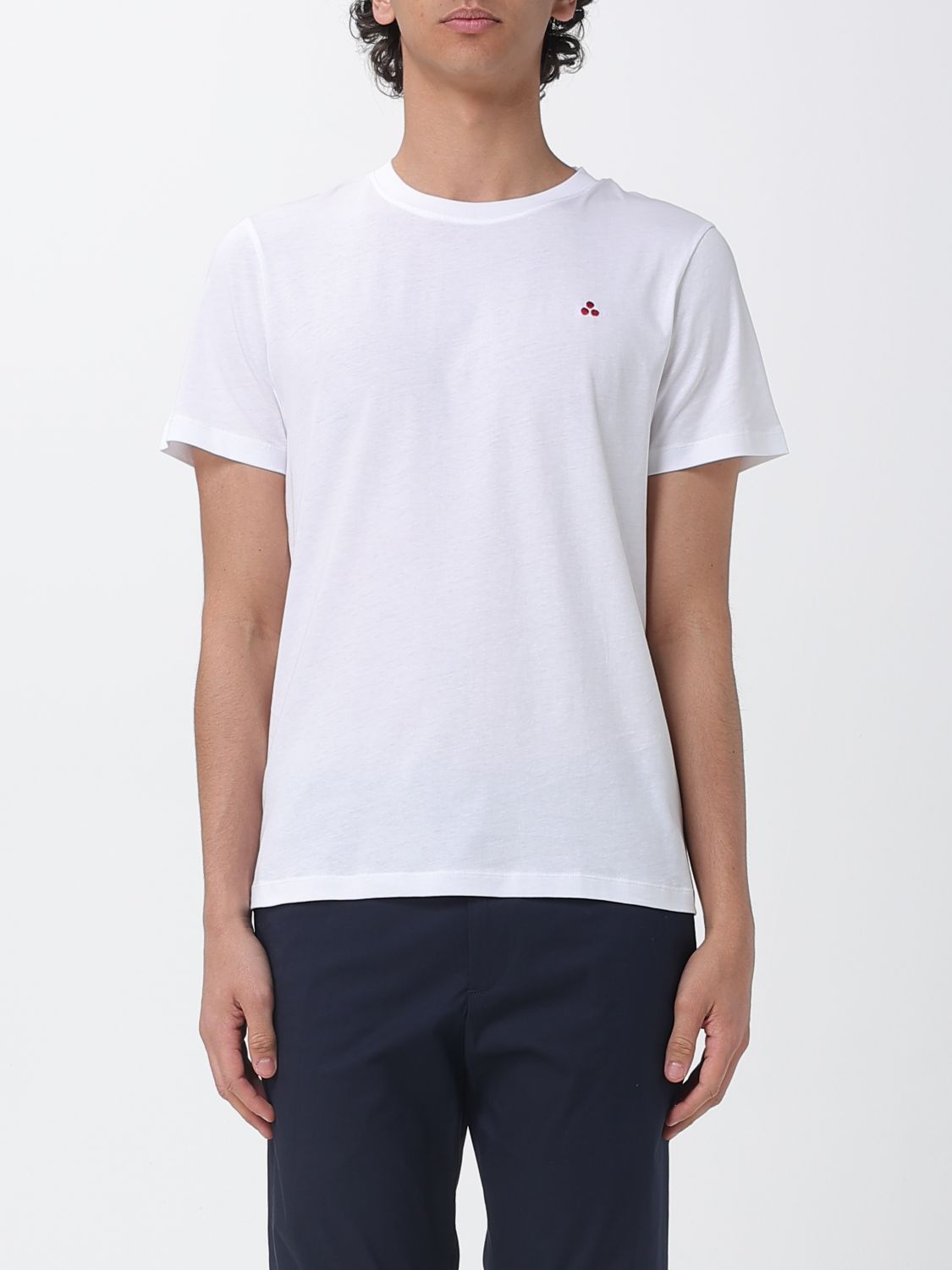Peuterey Cotton Blend T-Shirt with Logo