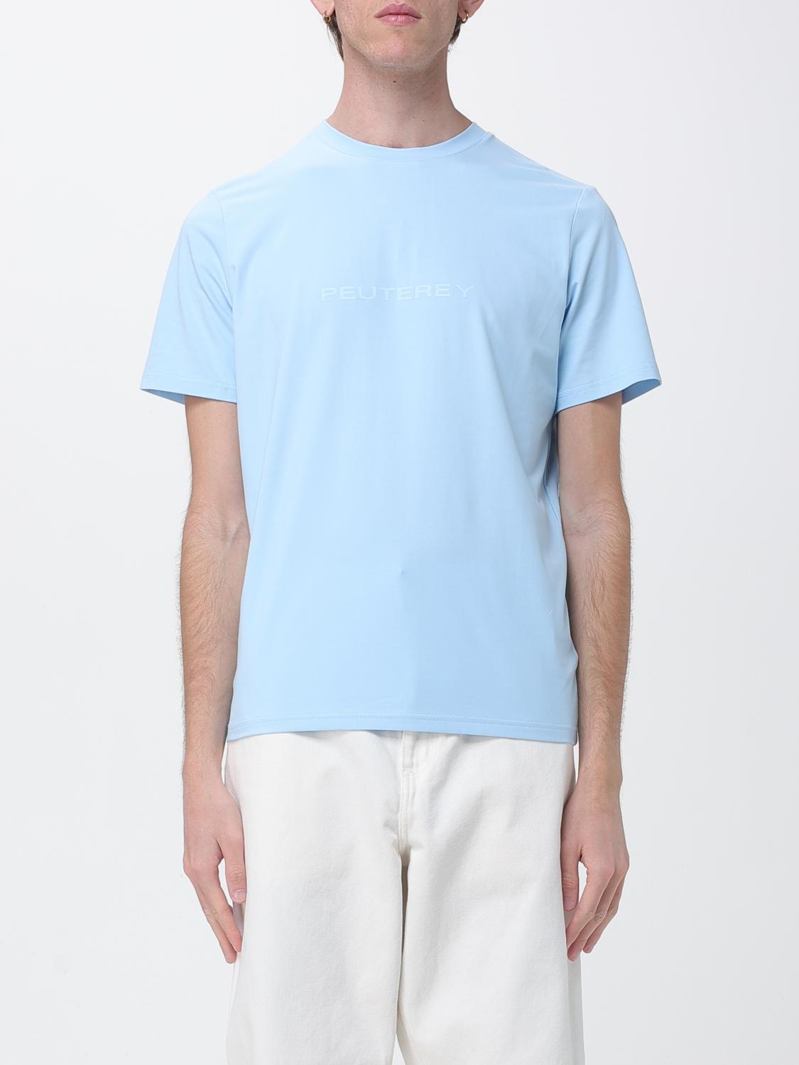 Peuterey Cotton Blend T-Shirt with Logo