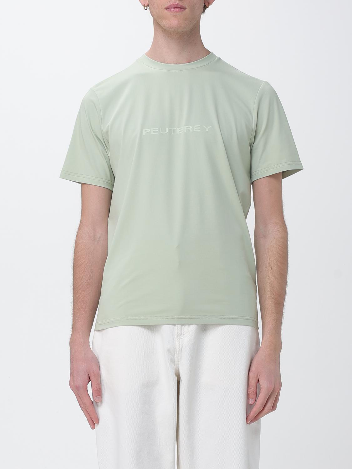 Peuterey Cotton Blend T-Shirt with Logo