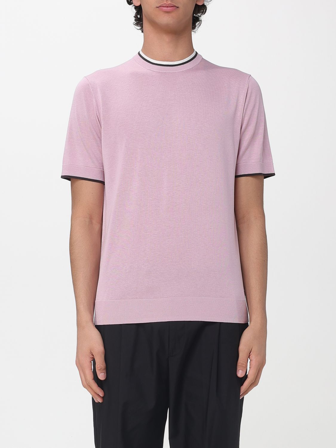 Paolo Pecora Cotton and Silk Knit Sweater