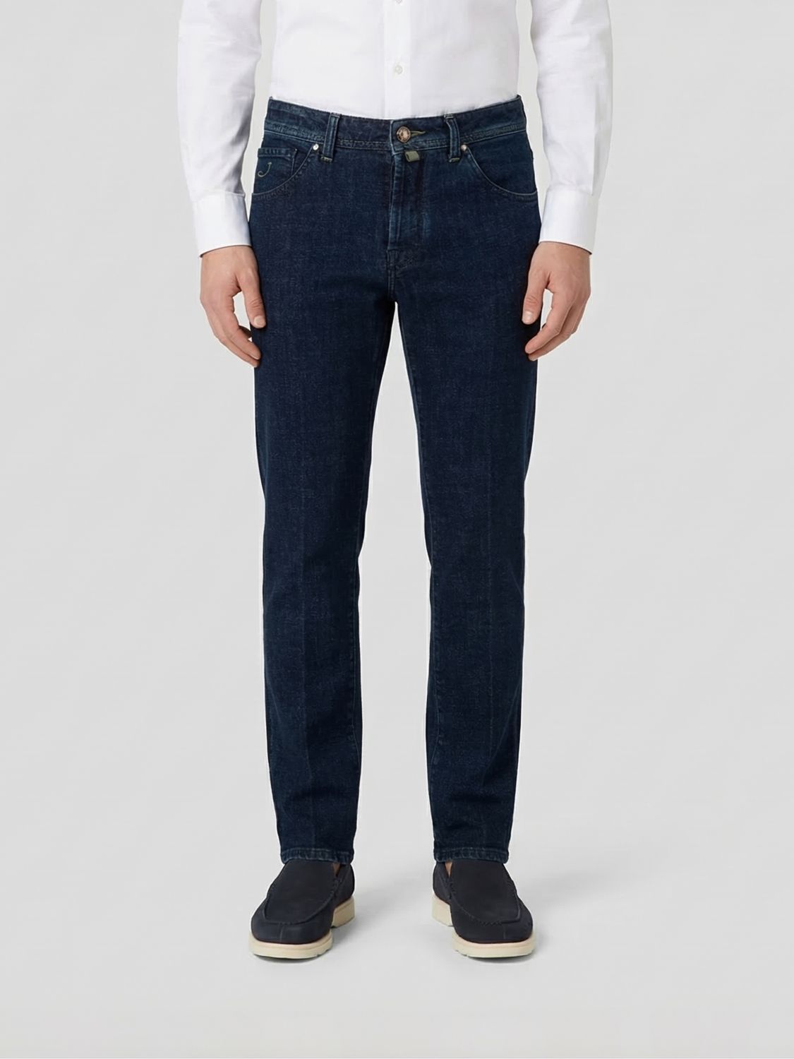 JACOB COHEN Slim Fit Stretch-Jeans aus Denim