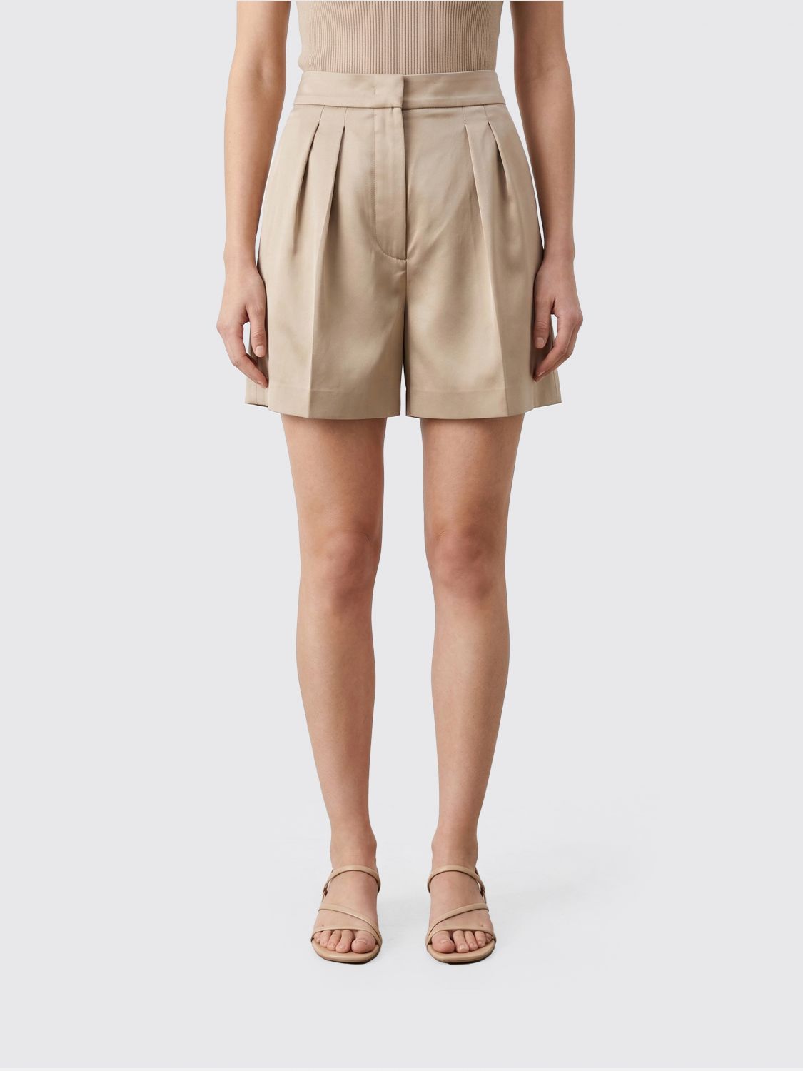 Max Mara Satin Shorts