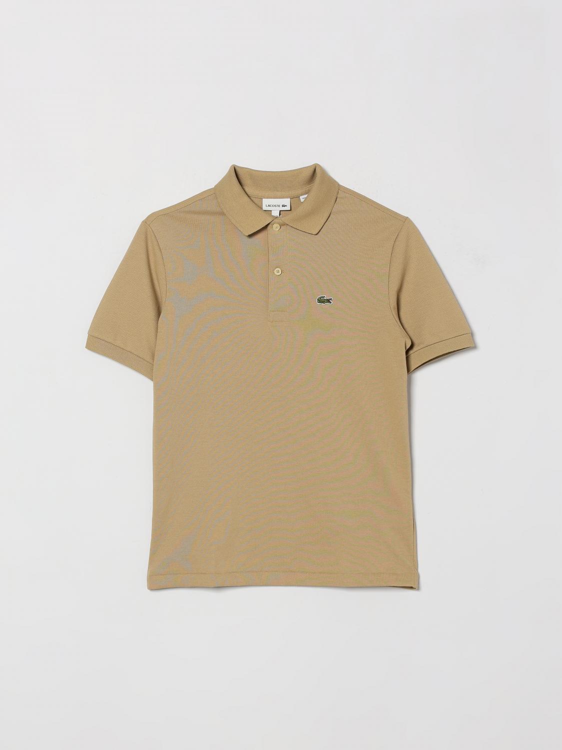 LACOSTE Polo classica in cotone con logo