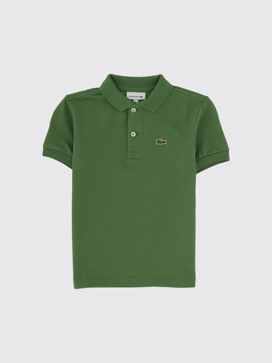 LACOSTE Polo classica in cotone con logo