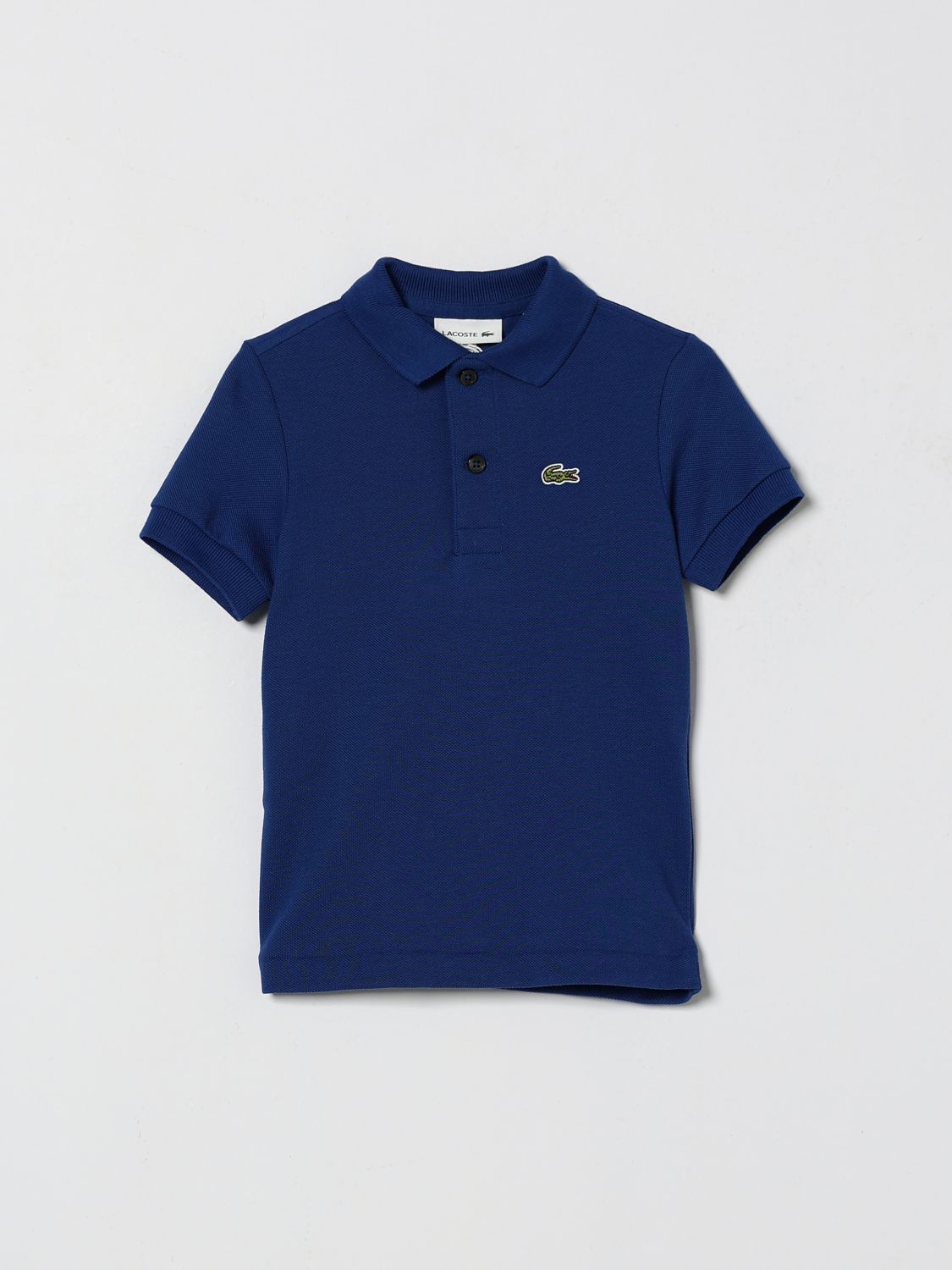 LACOSTE Polo classica in cotone con logo